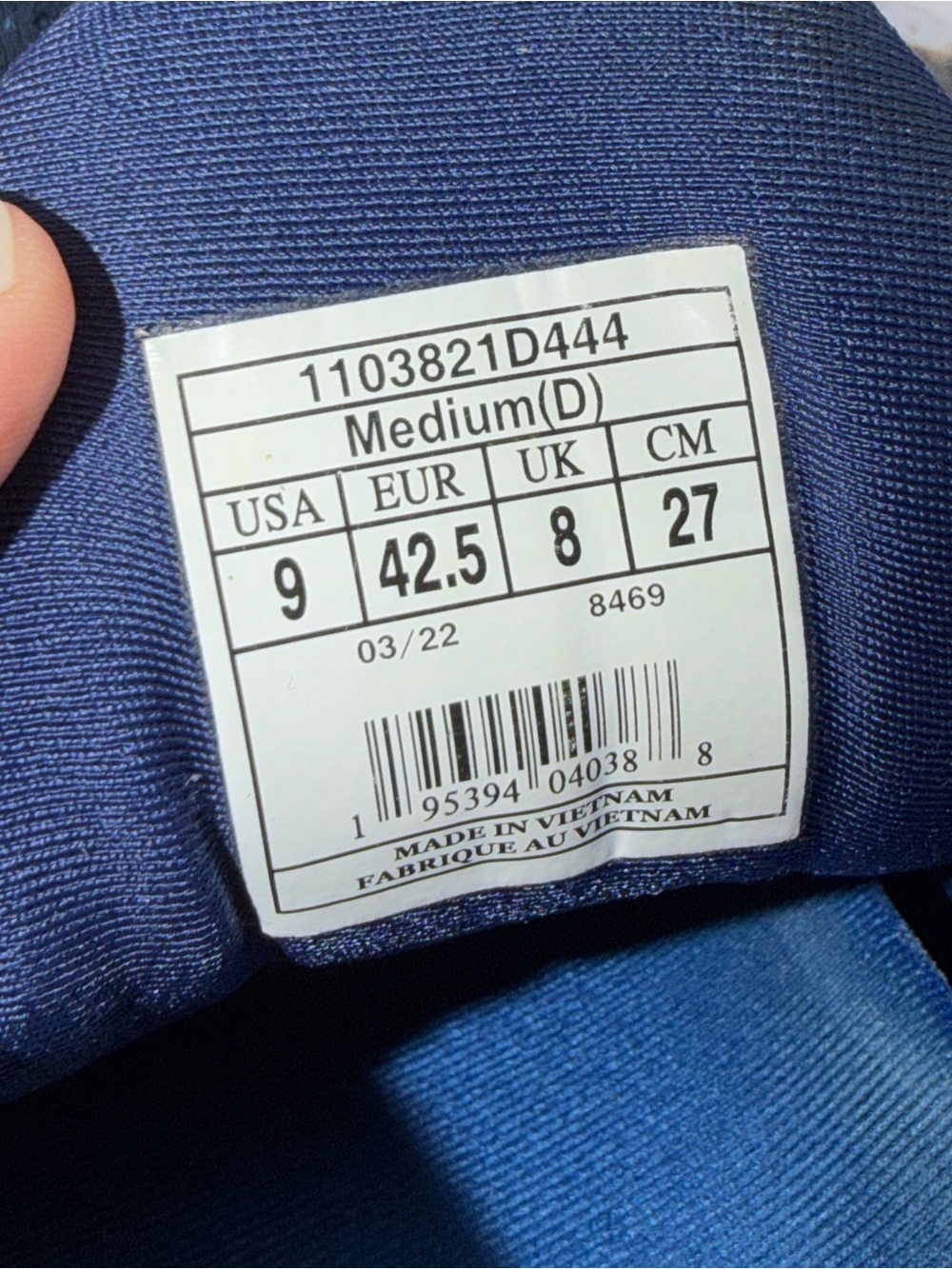 Brooks Glycerin 20 Mens Size 9 Blue Orange Athletic Running Shoes Sneakers - Picture 9 of 11